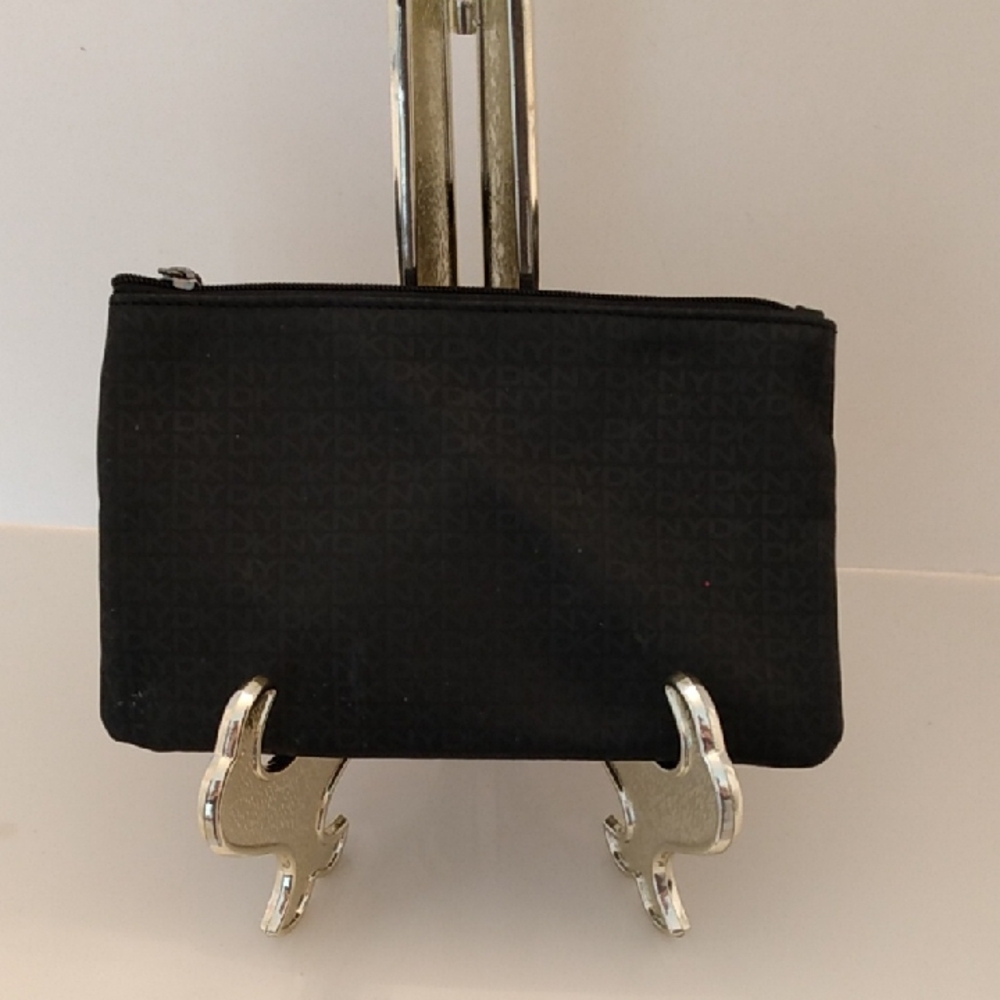 DKNY Black Zip Pouch